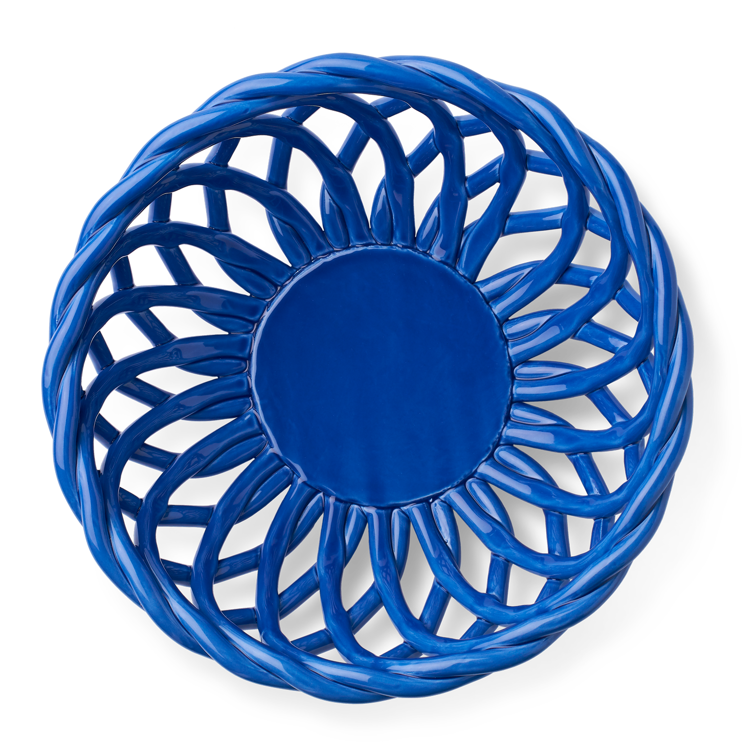 Ceramic Basket - Blue