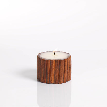 Cinnamon Stick Scented Pillar Candle - Candles by Carlyle Avenue