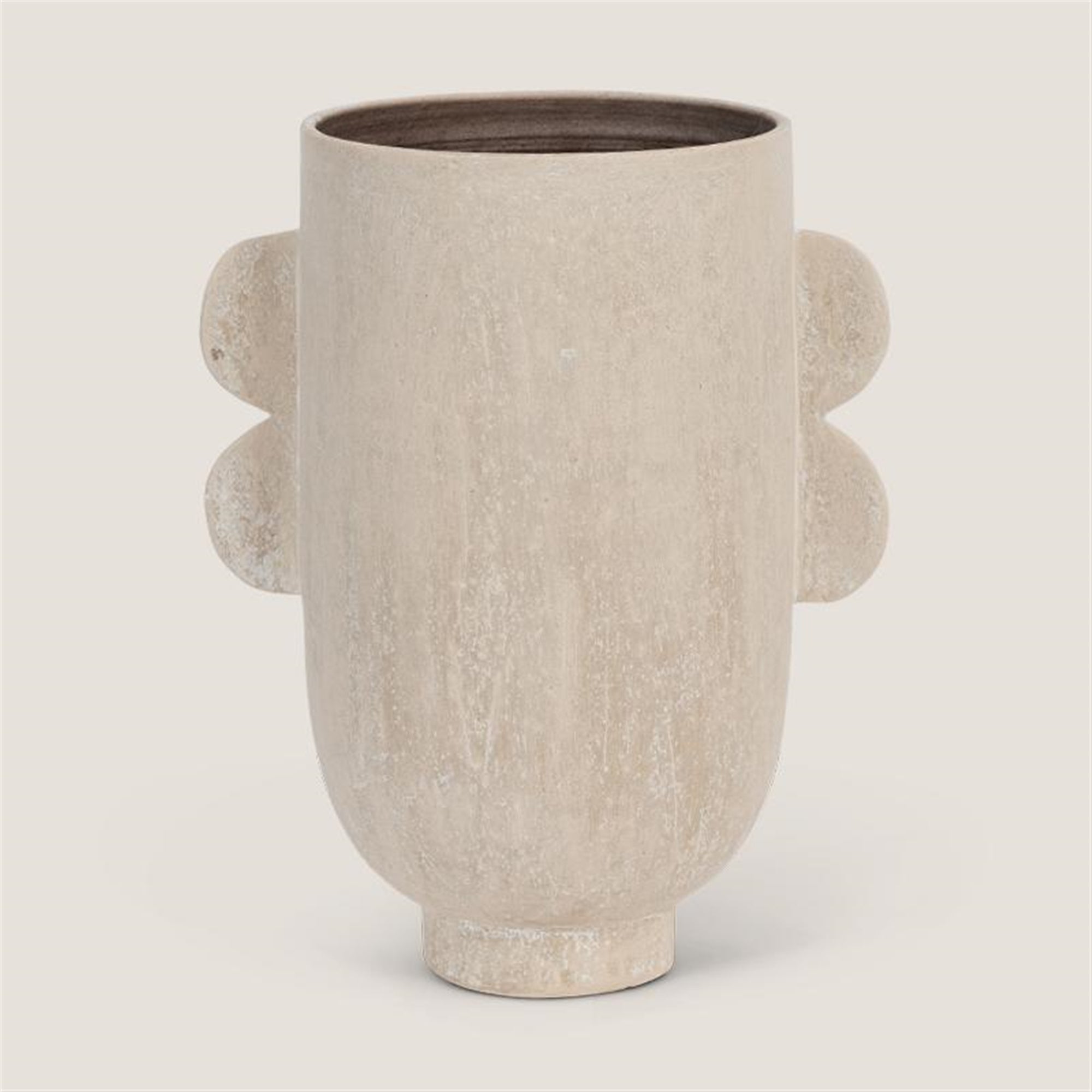Earthenware Vase w/Handles