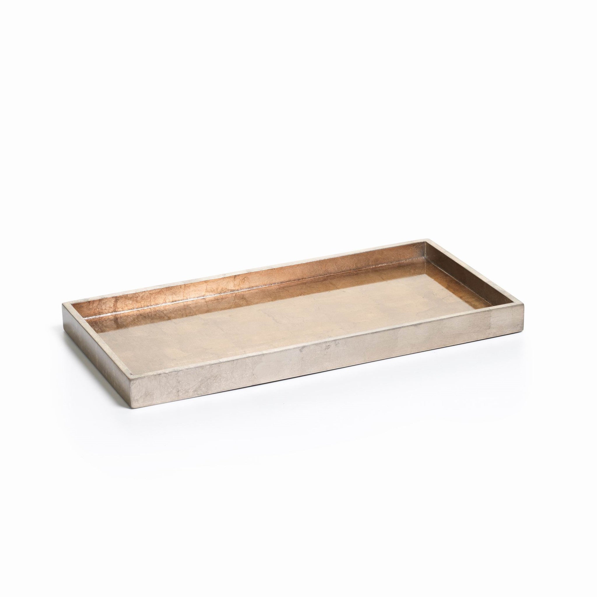 Antique Gold & Silver Serving Tray - CARLYLE AVENUE