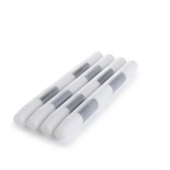 Modern & Festive Silver Formal Taper Candles - Set of 6 - CARLYLE AVENUE
