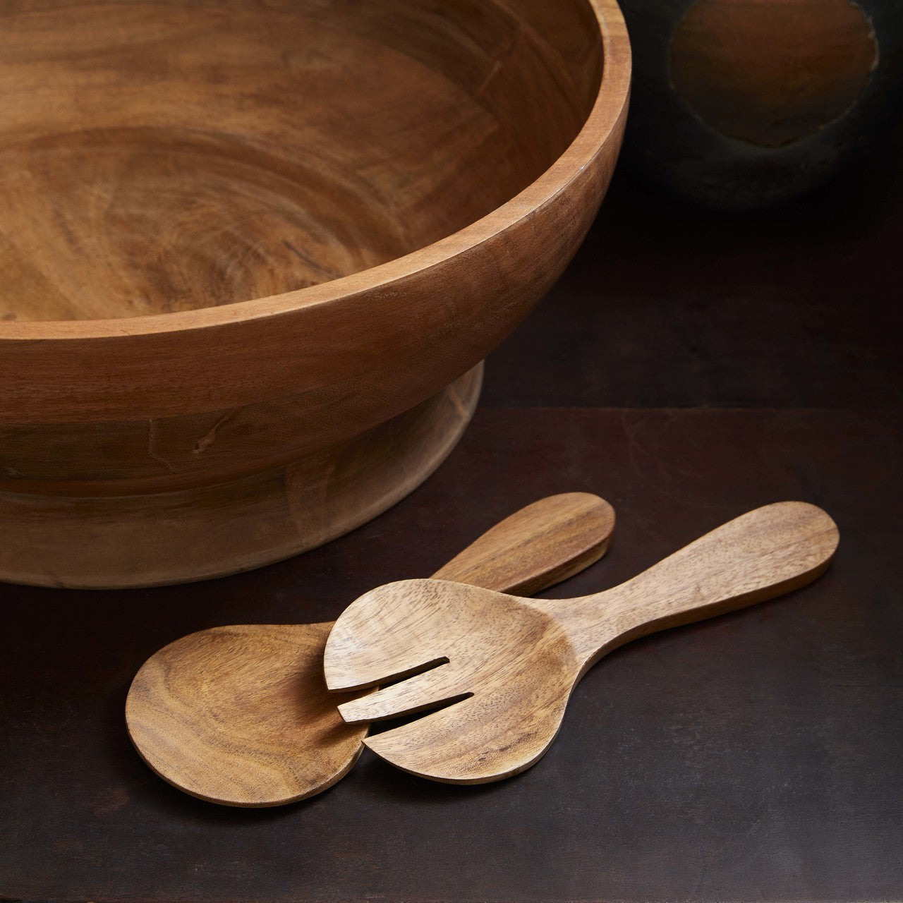 Wooden Salad Paddles