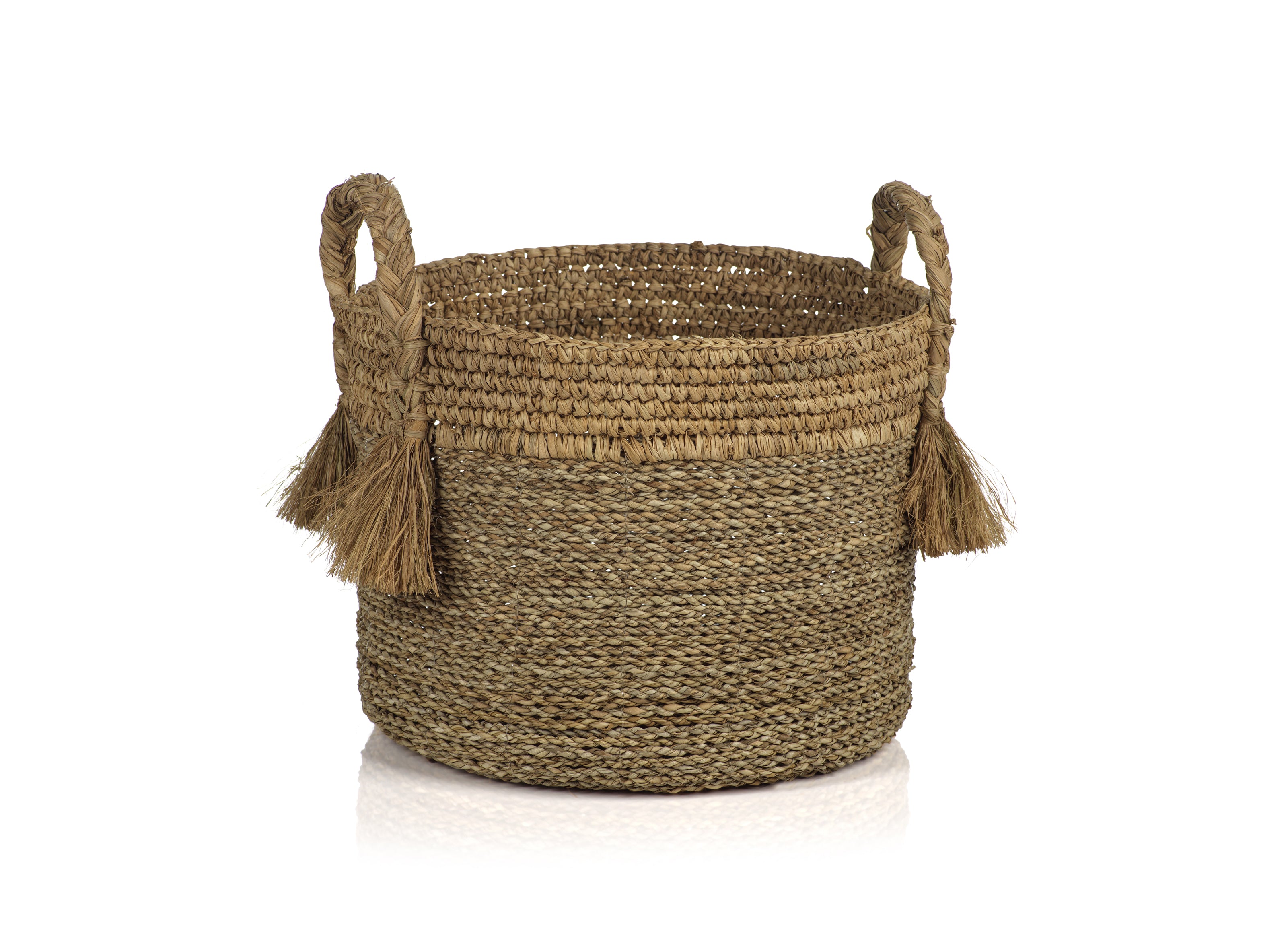Barletta Set/3 Seagrass Baskets - CARLYLE AVENUE