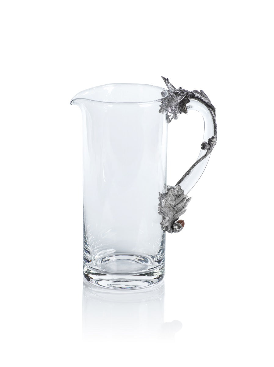 St. Anton Pewter and Glass Pitcher and Tumblers - CARLYLE AVENUE