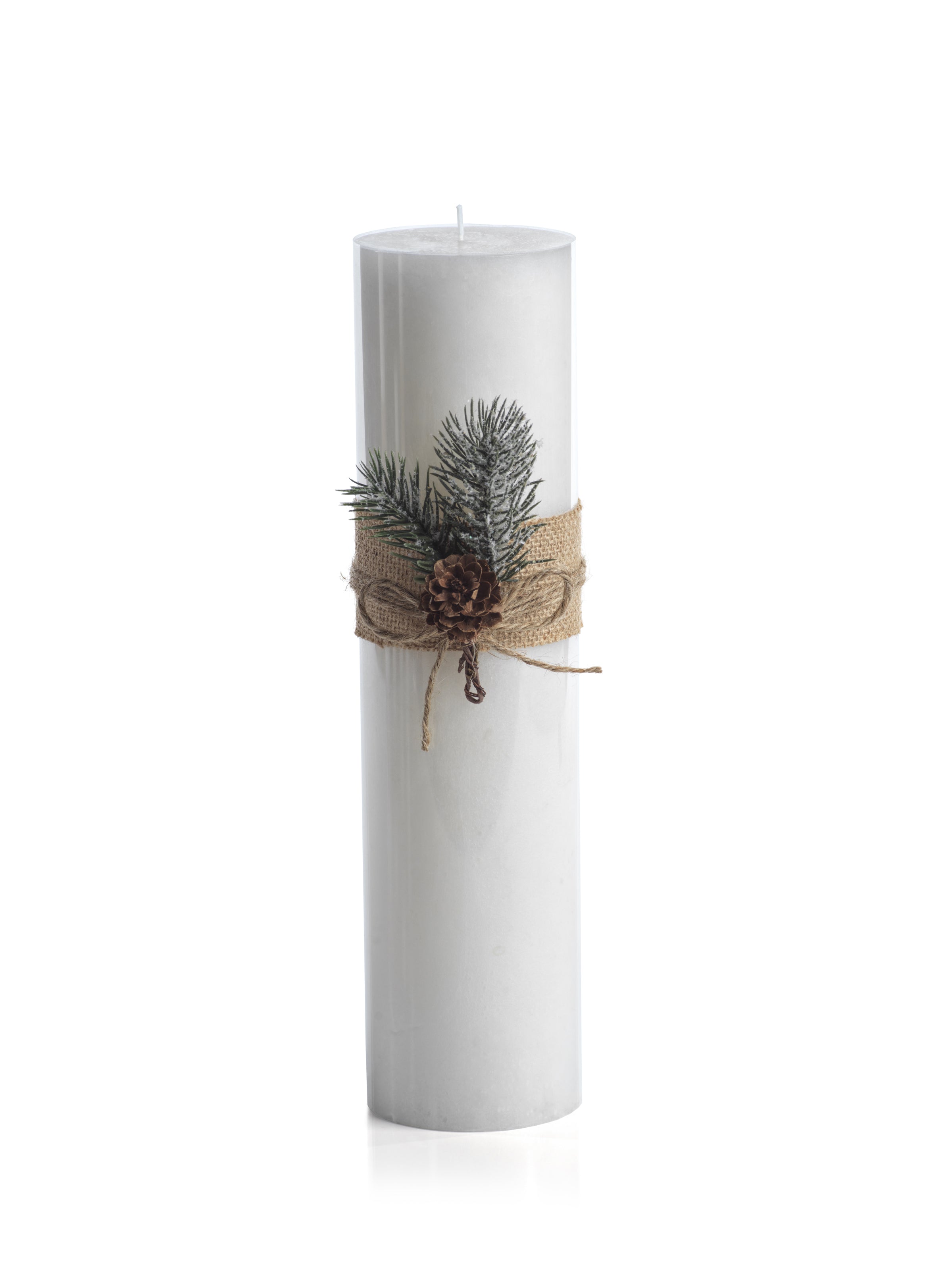Siberian Fir Fragranced Pillar Candles - CARLYLE AVENUE