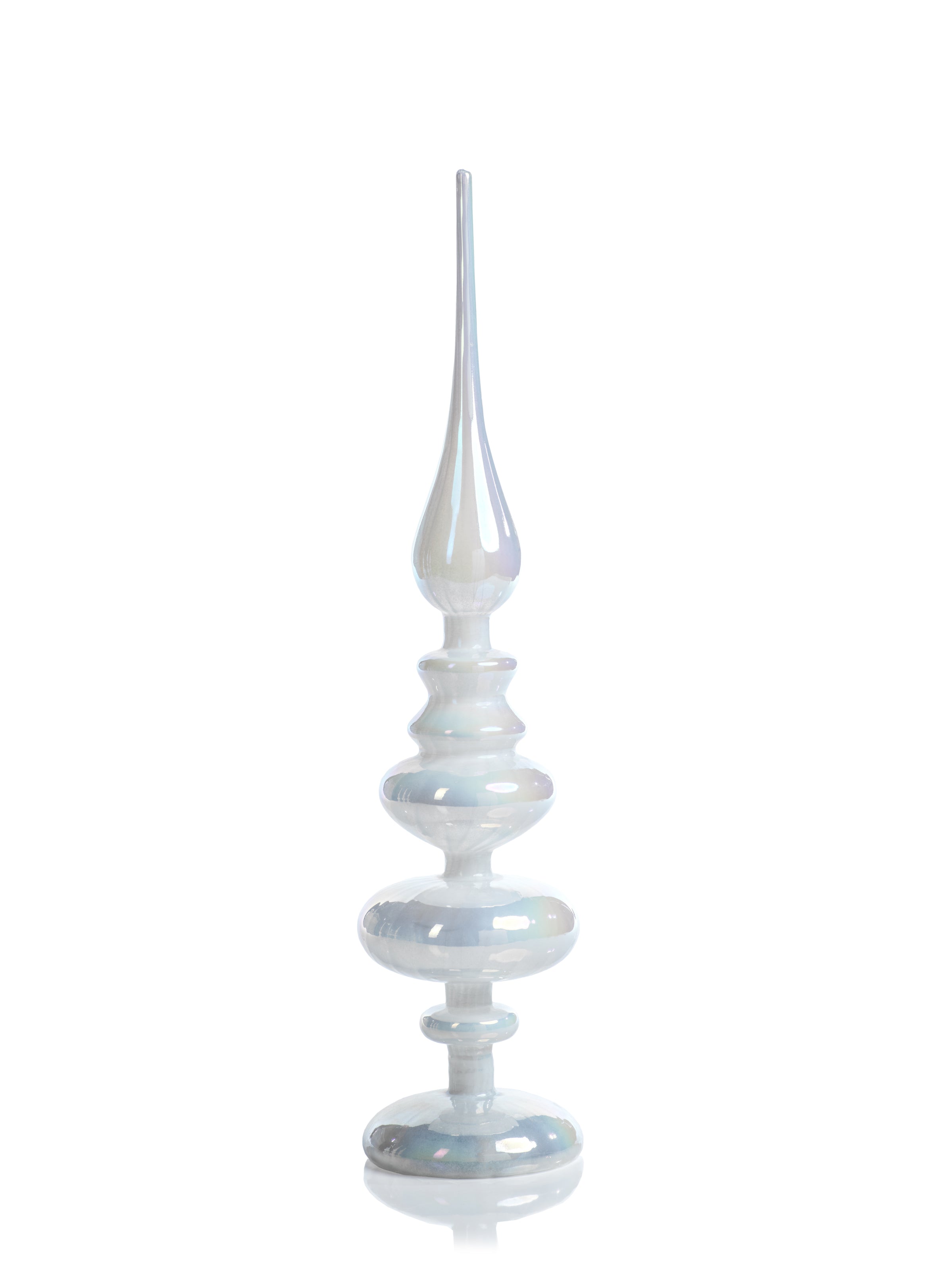 LED Glass Finial - White - CARLYLE AVENUE