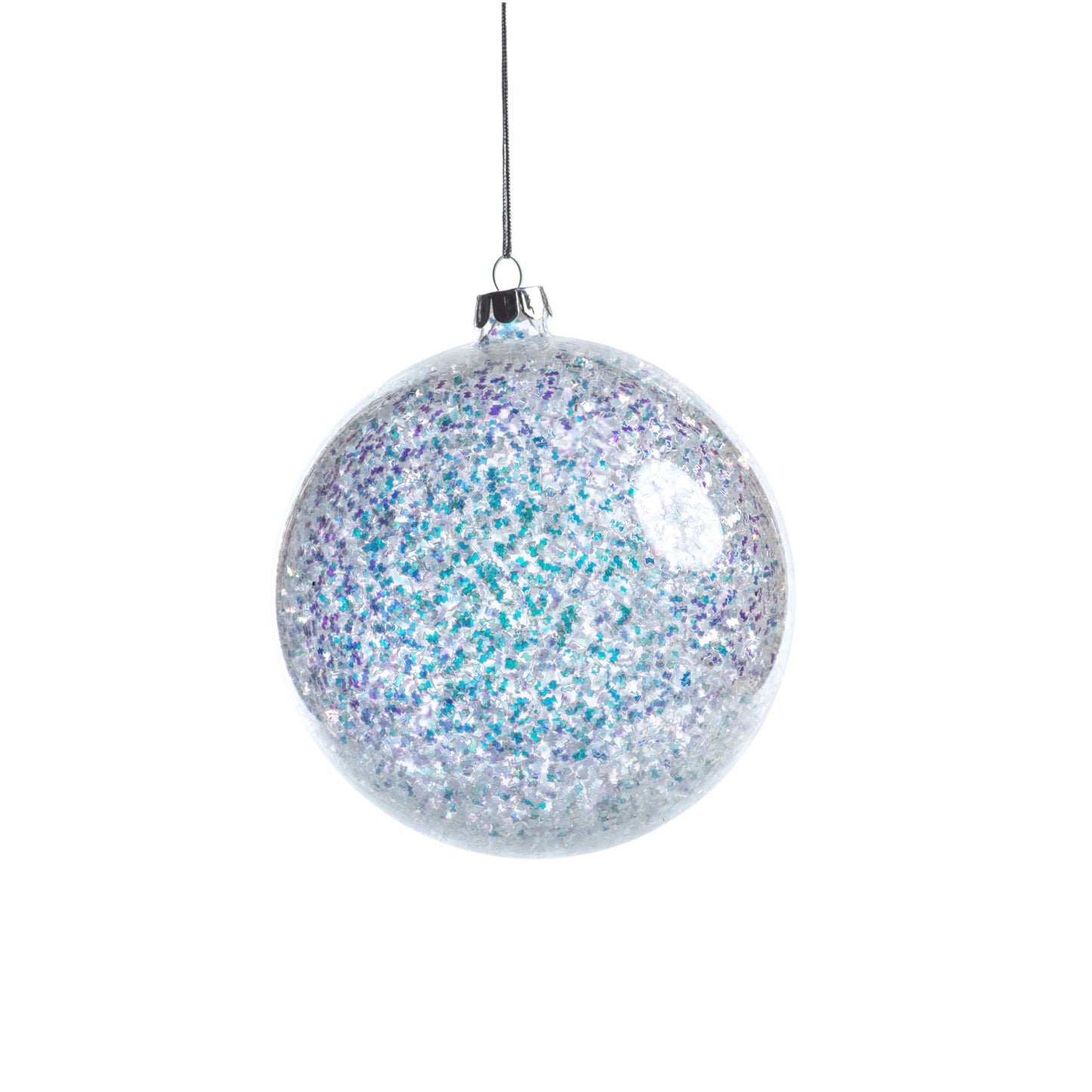 Silver Sequin Ornament - CARLYLE AVENUE