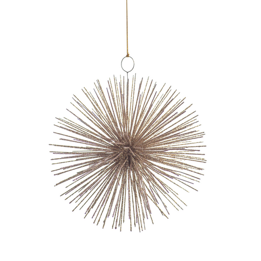 Wire Star Burst Ornament - Ornaments by Carlyle Avenue