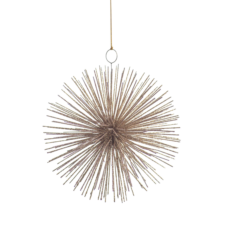 Wire Star Burst Ornament - Ornaments by Carlyle Avenue