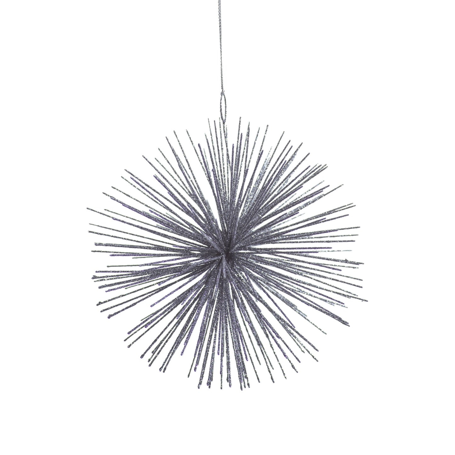 Wire Star Burst Ornament - Silver - CARLYLE AVENUE