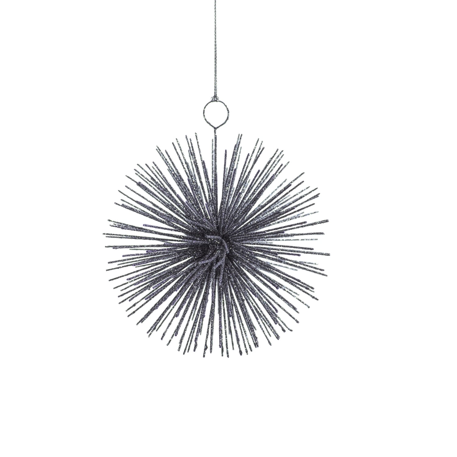 Wire Star Burst Ornament - Silver - Ornaments by Carlyle Avenue