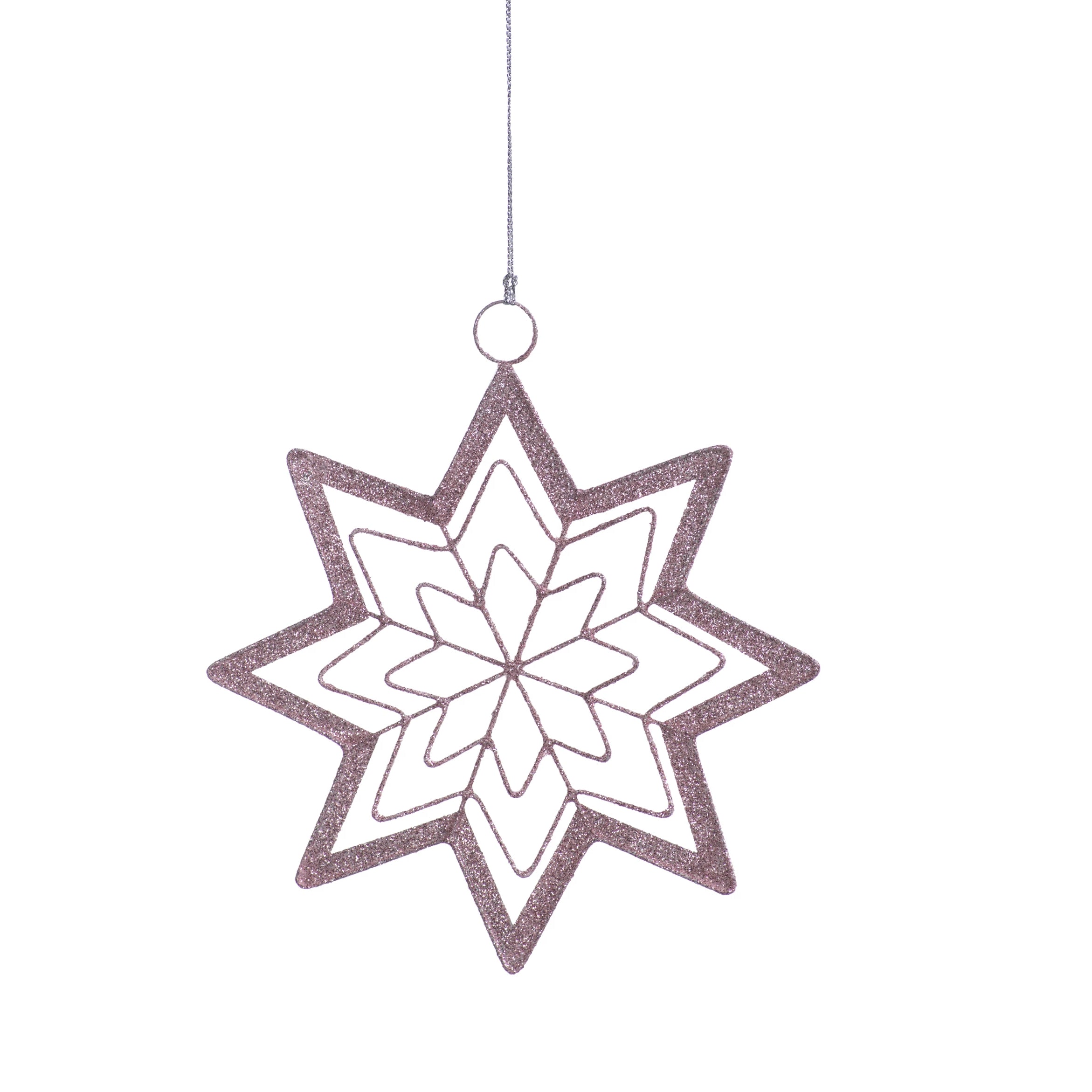 8-Point Star Ornament - 5 Colors - CARLYLE AVENUE