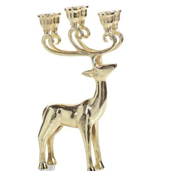 6 Tier Reindeer Candleholder - 2 Colors - CARLYLE AVENUE