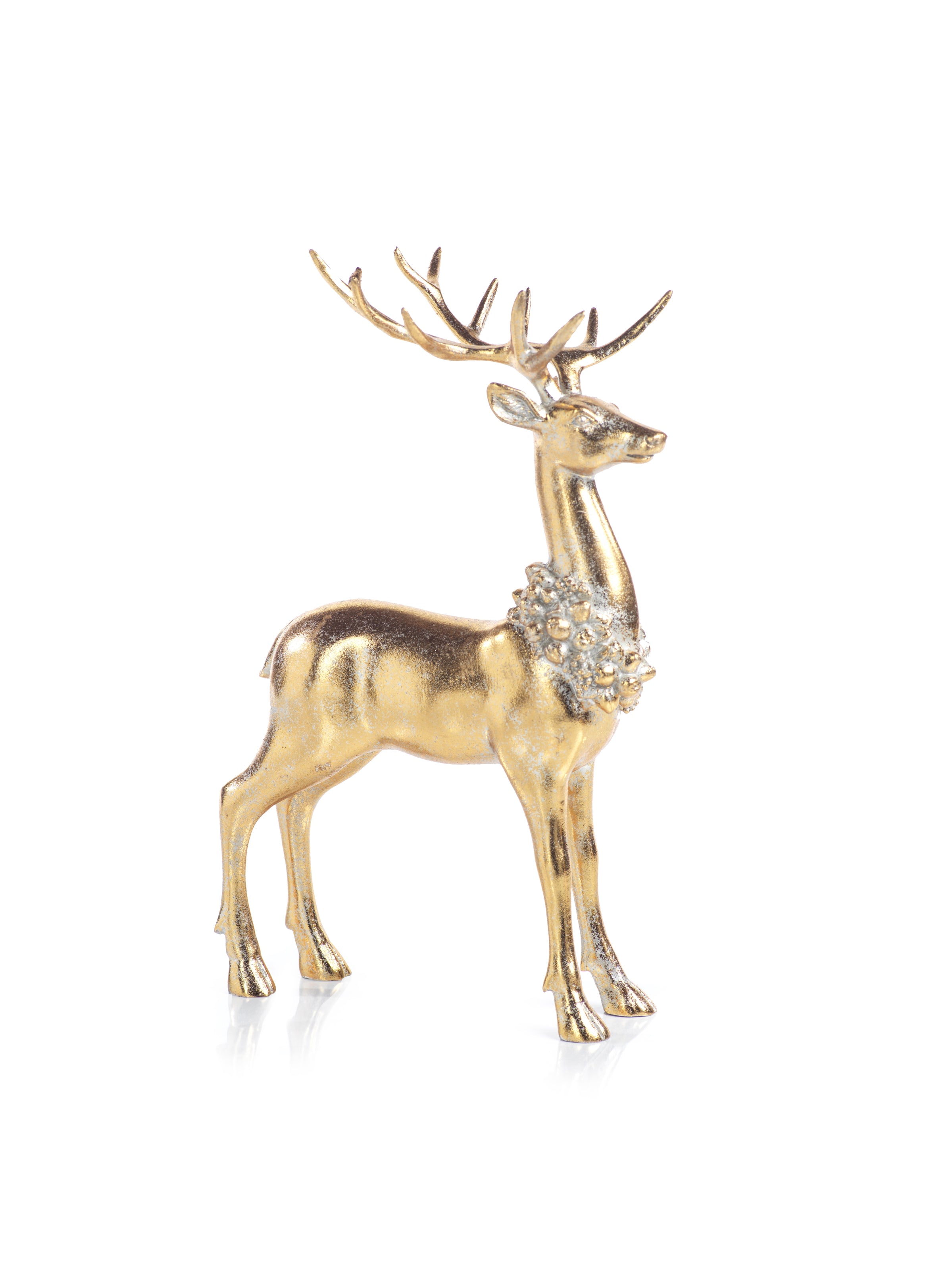 Large Deer with Ornamental Wreath - CARLYLE AVENUE