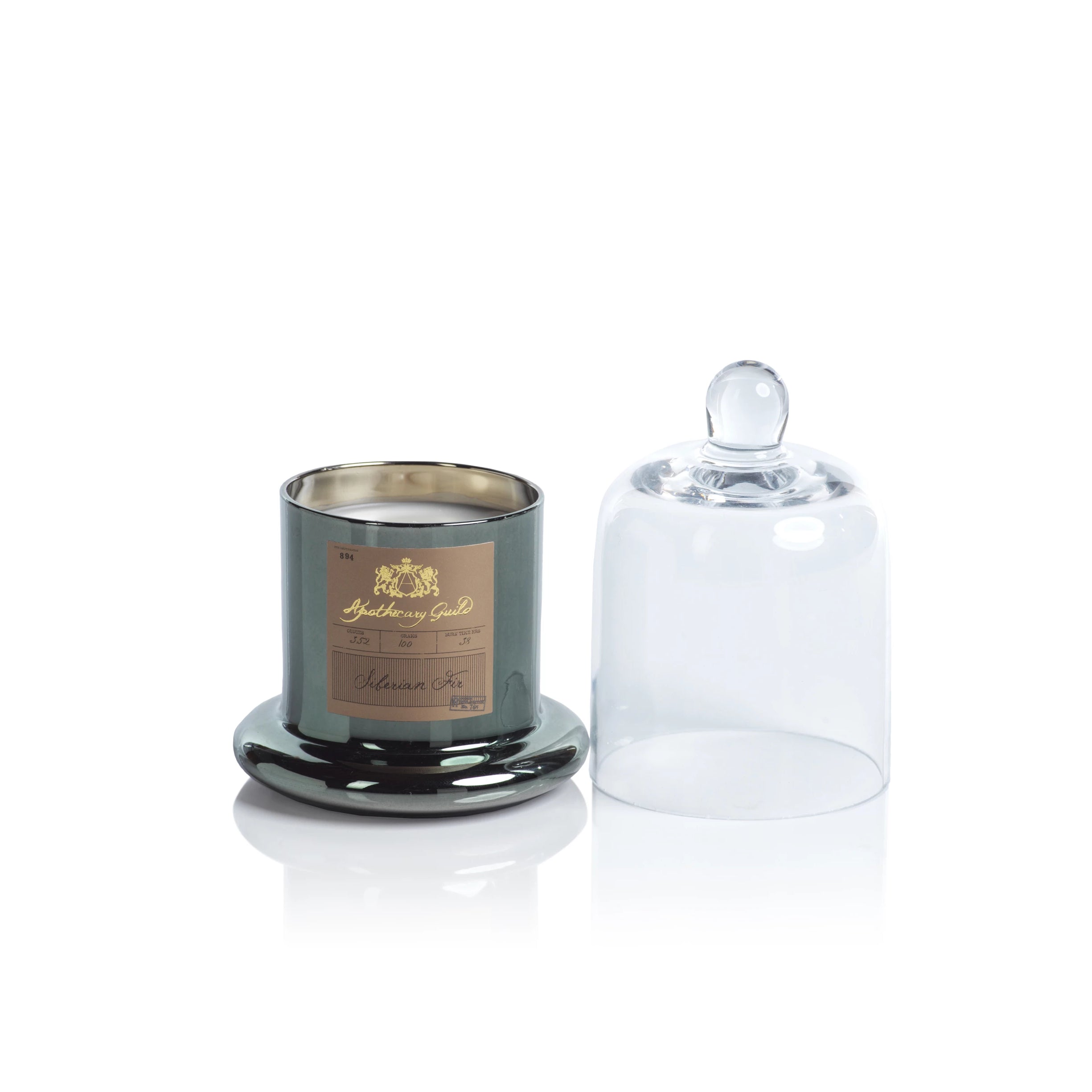 Apothecary Guild Domed Candle - Green - CARLYLE AVENUE