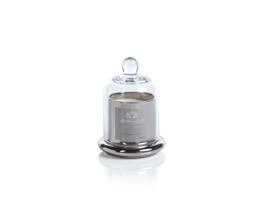 Apothecary Guild Domed Candle - Silver - Siberian Fir - Candles by Carlyle Avenue