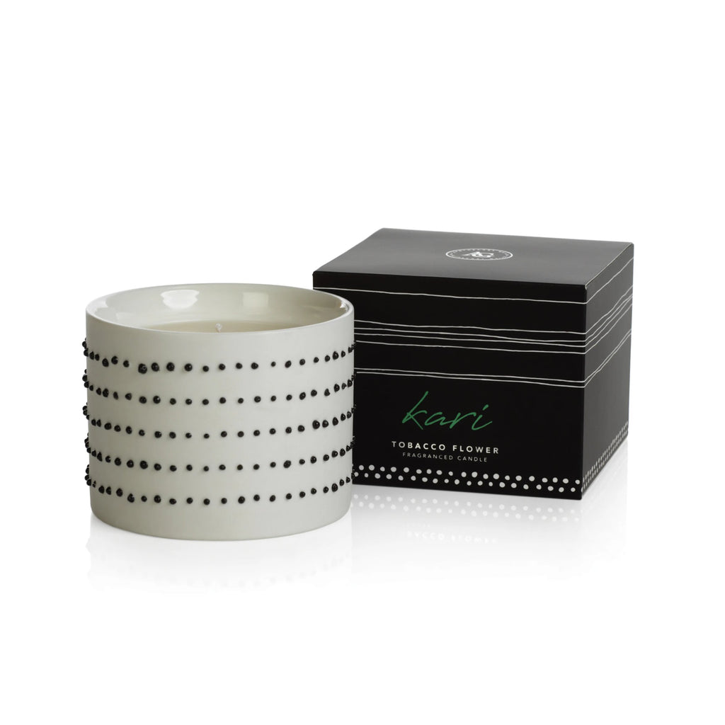 Kari Candle - Tobacco Flower - Home Fragrance by Carlyle Avenue
