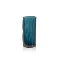 Indigo Powder Glass Vases - Blue - Vases by Carlyle Avenue