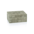 Moorea Shagreen Leather Box - Decorative Accessories by Carlyle Avenue