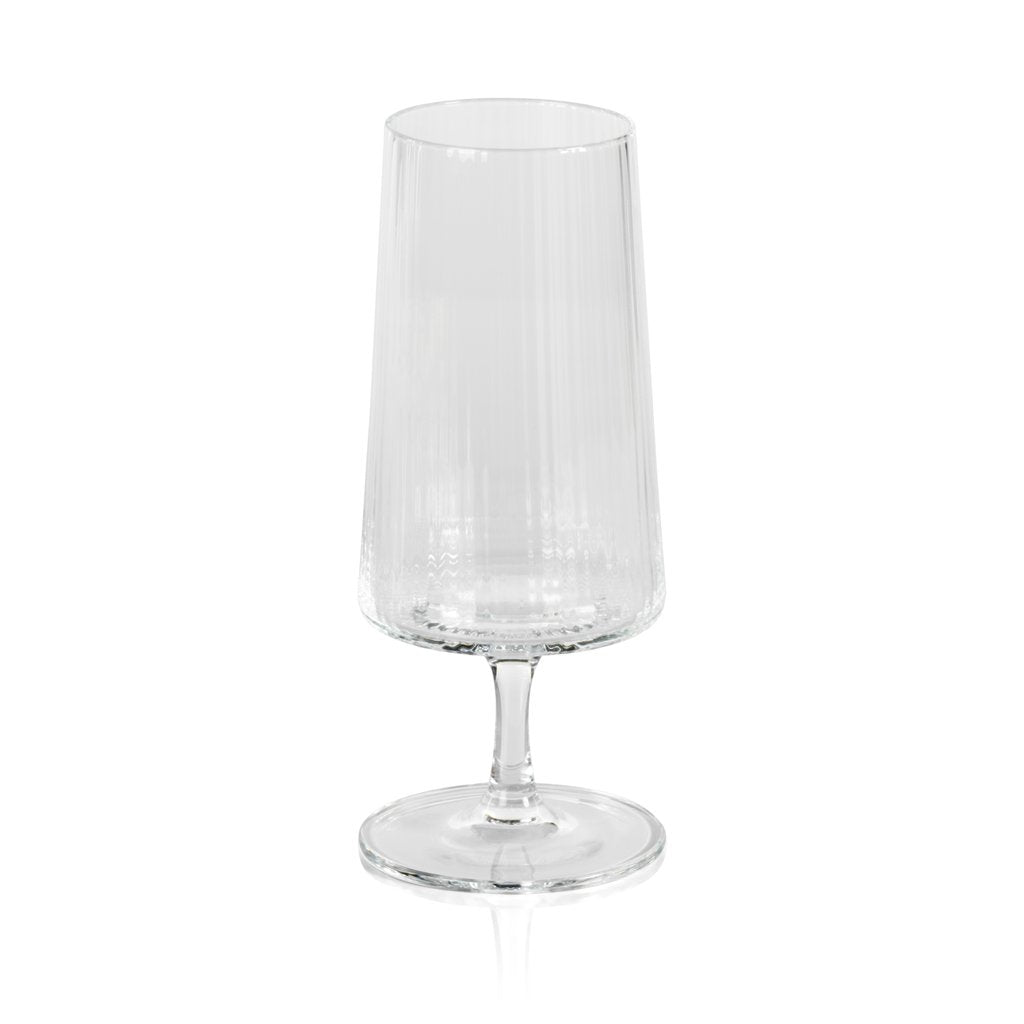 Fluted Textured Cocktail Glass - Set of 4