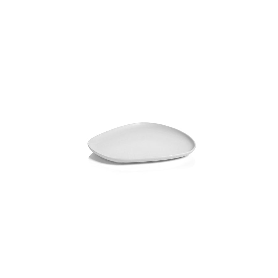 Skive Organic Ceramic Platter - White