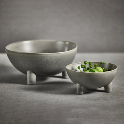 Coba Glazed Footed Bowl - Decorative Bowls by Carlyle Avenue