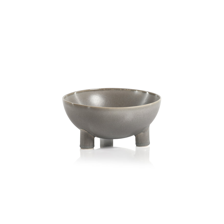 Coba Glazed Footed Bowl