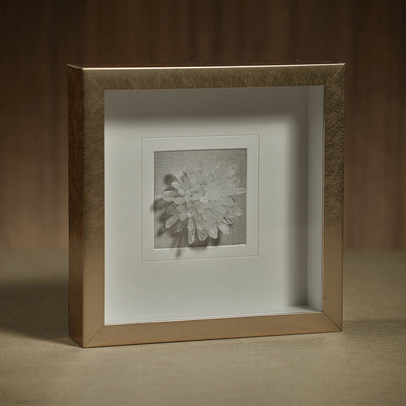 Gold Framed Clear Crystal - Decorative Accessories by Carlyle Avenue
