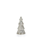 LED Ribbed Antique Tree - Silver - Holiday Decor by Carlyle Avenue