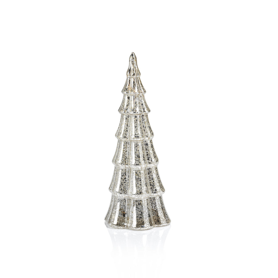 LED Antique Tree - Silver