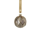 Gold Blush Harlequin Glass Ornament - Ornaments by Carlyle Avenue