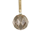 Gold Blush Harlequin Glass Ornament - Ornaments by Carlyle Avenue
