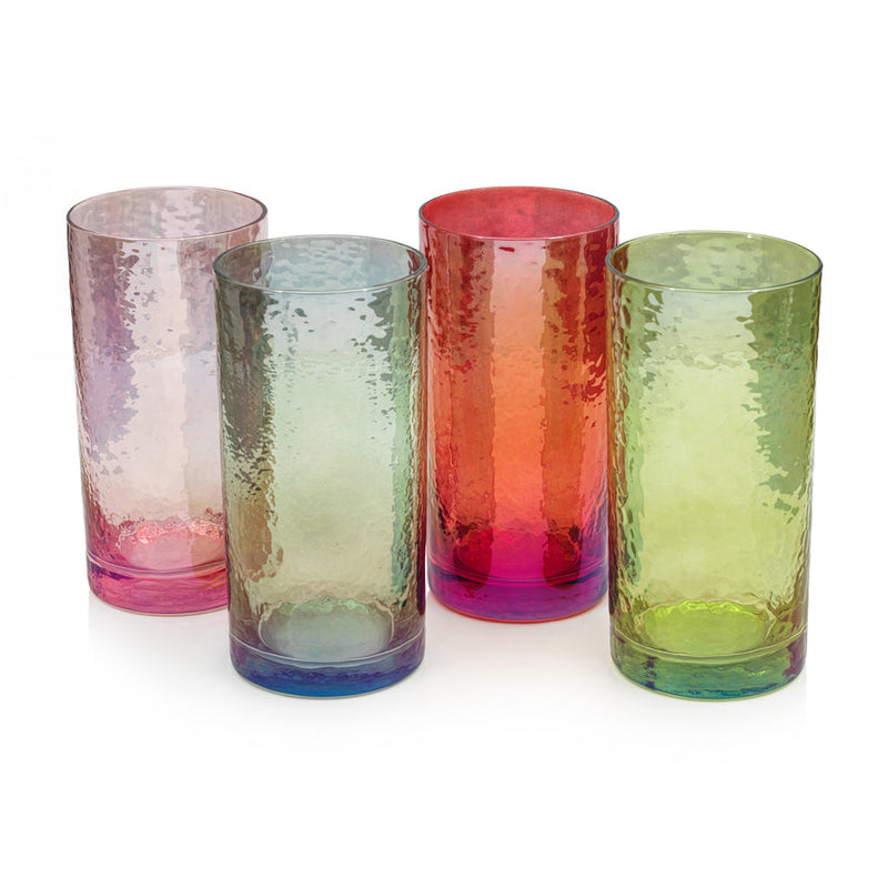 Aperitivo Hammered Highball Glass - Glassware by Carlyle Avenue