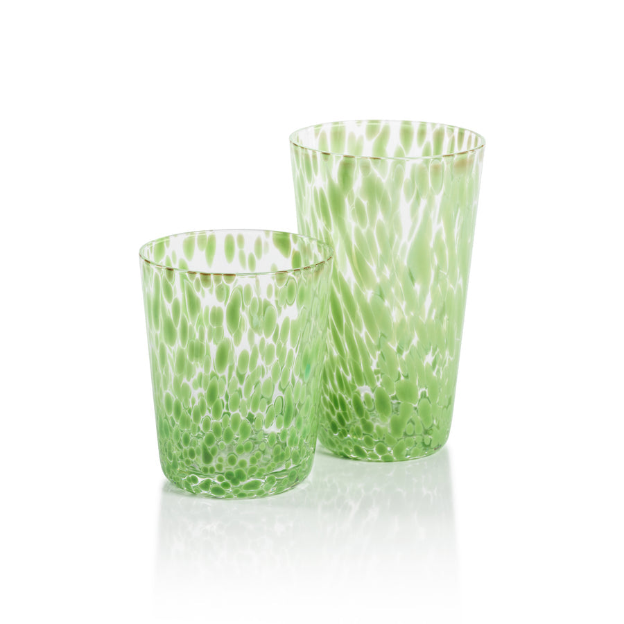 Gigi Speckled Glassware Collection - Set of 6 - Drinkware Sets by Carlyle Avenue