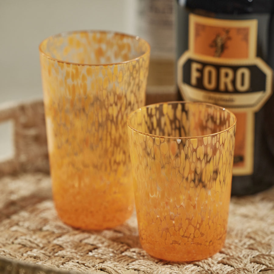 Gigi Speckled Glassware Collection - Set of 6 - Drinkware Sets by Carlyle Avenue