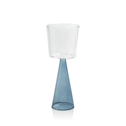 Veneto Glassware - Blue - Glassware by Carlyle Avenue