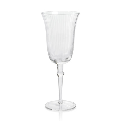 Julien Clear Optic Glassware Collection - Glassware by Carlyle Avenue
