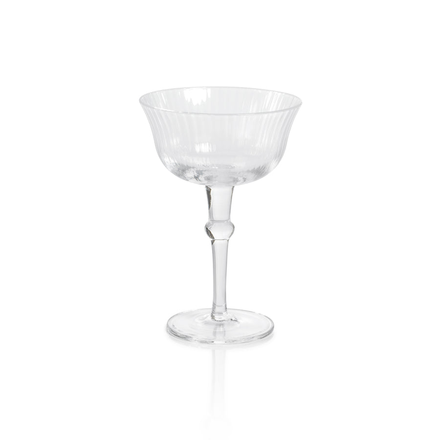 Julien Clear Optic Glassware Collection - Glassware by Carlyle Avenue