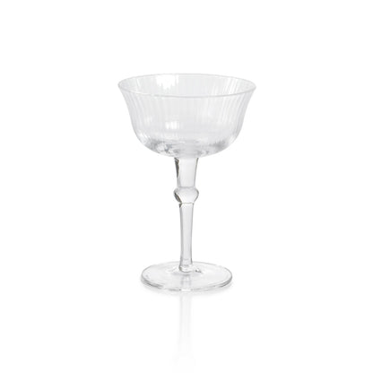 Julien Clear Optic Glassware Collection - Glassware by Carlyle Avenue
