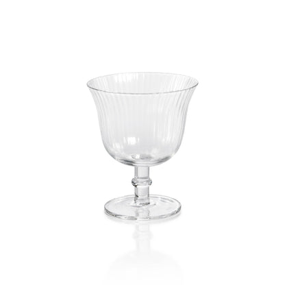 Julien Clear Optic Glassware Collection - Glassware by Carlyle Avenue