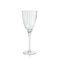 Madeleine Optic Glassware Collection - Clear (SINGLE) - Glassware by Carlyle Avenue