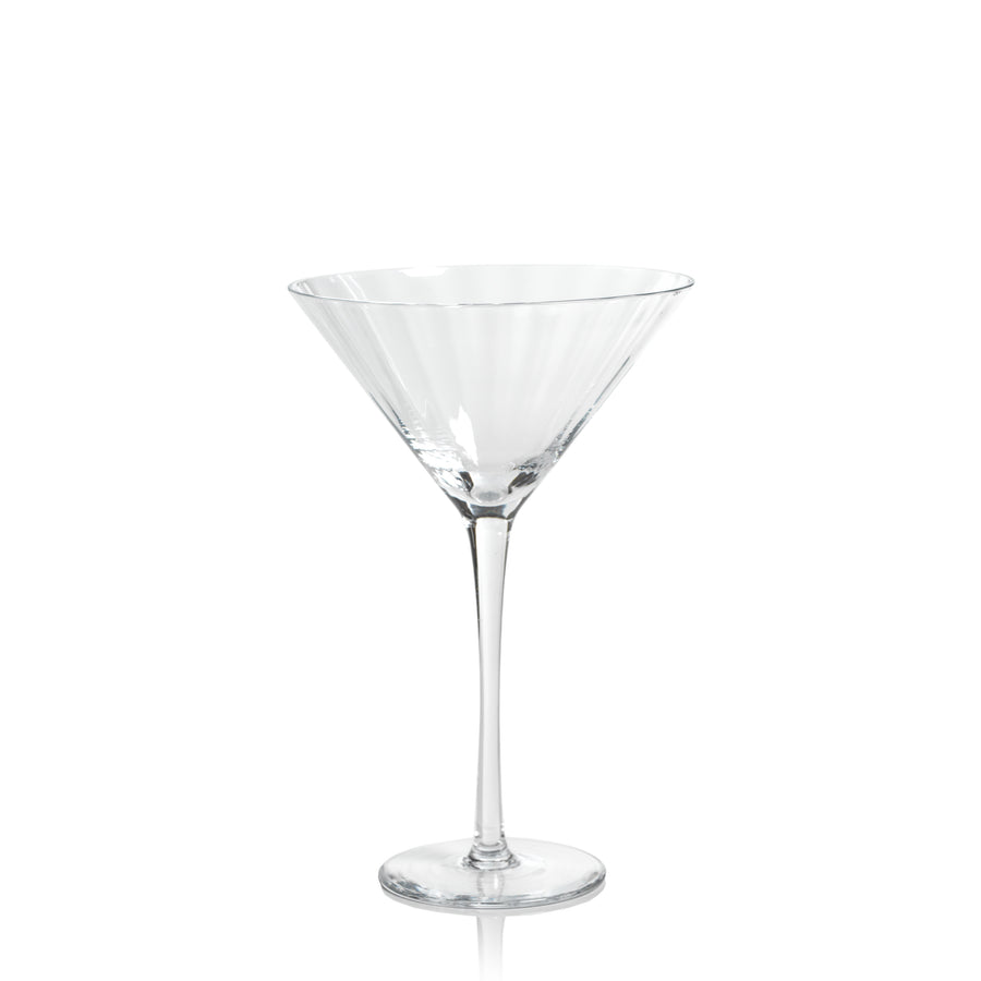 Madeleine Optic Glassware Collection - Clear (SINGLE) - Glassware by Carlyle Avenue