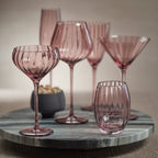 Madeleine Optic Glassware Collection - Wine - Glassware by Carlyle Avenue
