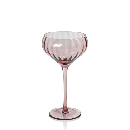 Madeleine Optic Glassware Collection - Wine - Glassware by Carlyle Avenue