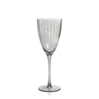 Madeleine Optic Glassware Collection - Smoke - Glassware by Carlyle Avenue