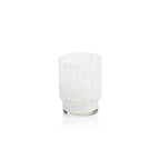 Amalfi Tortoise Glassware - White - Drinkware by Carlyle Avenue