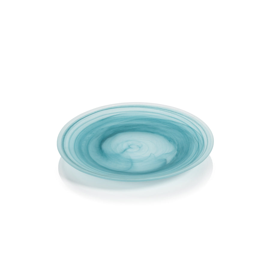Azur Alabaster Glass Plate