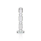 Louisa Crystal Glass Taper Holder - Taper Holder by Carlyle Avenue