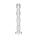 Louisa Crystal Glass Taper Holder - Taper Holder by Carlyle Avenue