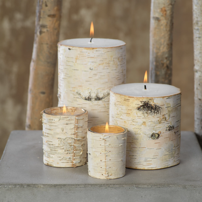 Birchwood Fragrance Free Candles - Candles by Carlyle Avenue